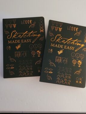 Piccadilly Sketching Made Easy Book Learn To Draw Guided Sketchbook Lot 2 Books